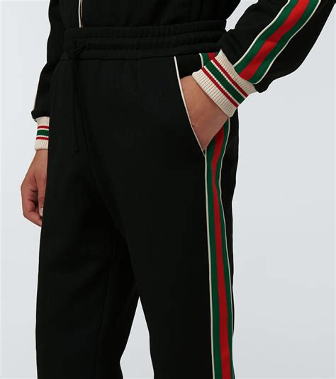 mens gucci sweatpants|bootleg gucci sweatpants.